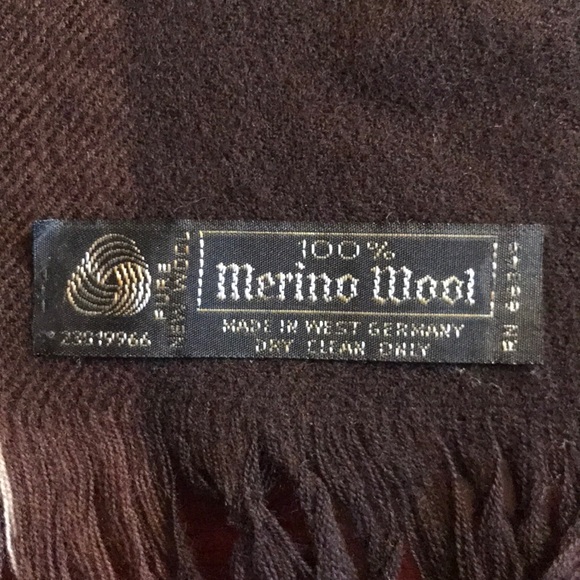 Merino Wool Men’s Scarf - Picture 2 of 4